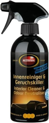 Autosol Limpiador DE Interior ES Y NEUTRALIZADOR DE OLORES Botella DE Spray 500 ML