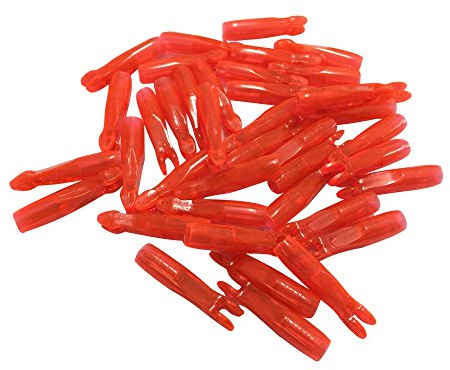 JIEXI HWYP Plastic Arrow Nocks for OD 5. 5mm Arrow Shaft Archery Hunting Pack of 50