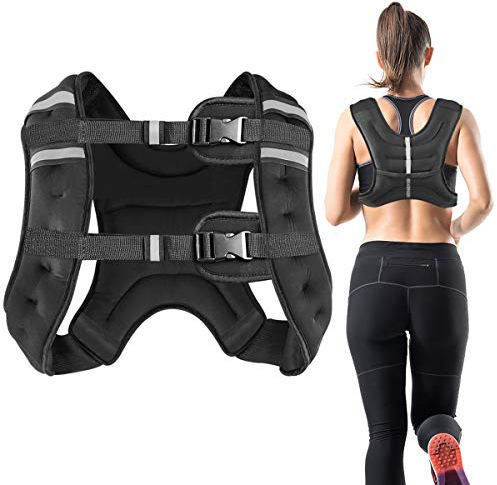 Gewichtsweste 2kg 5kg 10kg Gewichtsweste Gewichtsweste für Männer Frauen für Lauftraining Workout Jogging Walking Gym Krafttraining