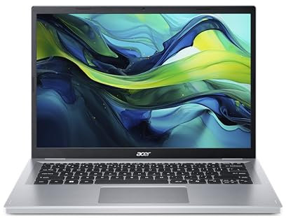 Acer Aspire Go 15 AG15-31P-342L, Ordinateur Portable 15,6'' Full HD LCD, PC Portable (Intel Core i3-N305, RAM 8 Go, SSD 512 Go, Intel UHD Graphics, Windows 11), Laptop Gris, Clavier AZERTY (Français)
