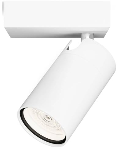 Philips Idris 1-Head Spot, Gu10-Lampa Ingår Ej, Vit, Ip44, Vattentålig