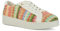 Dune London Ladies ELLISE Rainbow Weave Trainers Size UK 5 Flat Heel Multi