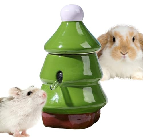 Bouteille d'eau pour hamster, gourde pour petits animaux avec support | Fournitures pour rongeurs de 60 ml Anti-fuite pour la maison, la chambre à coucher, le balcon