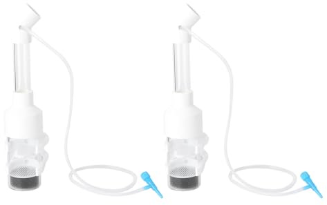 GARVALON Incubateur à Œufs de Poissons Cichlidés 50 Mm, Lot de 2, Agitateur D'œufs à Incubation Buccale, Plastique Blanc, Aquarium D’élevage, Reproduction de Poissons Couleur Aléatoire