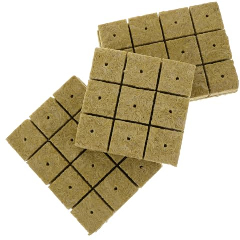 NUOBESTY Blocchi di Coltivazione Senza Suolo 50X50X40 MM per Semina in Acqua Substrato Vivaio ad Alta permeabilità Set per Ortaggi e Fiori da Balcone e Giardino