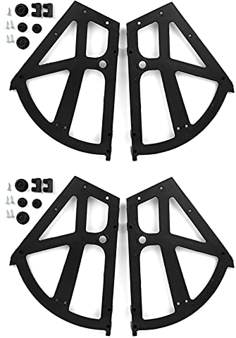 Cerniera Per Scarpiere, Raccordi di Ricambio Per Scarpiere Nere, 4 Pezzi/set Mobili Per La Casa Scarpe Cassetto Cerniera Per Armadietto Piastra Ribaltabile Telaio Girevole Accessorio Per Cremagliera