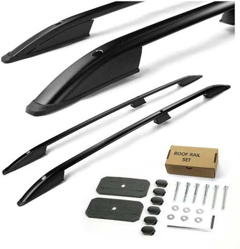 CHROMEMASTER | Barre da Tetto, Rail Tetto Compatibile con Opel Combo L1 CORTO 2012-2018; Sono Utilizzate per il Montaggio di Portapacchi, Box da Tetto o Portabiciclette | Costruzione in Alluminio