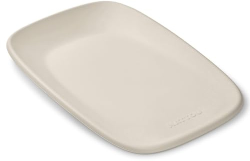 Nattou Matelas à langer en mousse PU douce, Matelas à langer lavable, env. 50 x 70 cm, Softy, Couleurs toniques