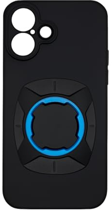 Smartphone-Schutzhülle für Quad Lock – stoßfeste Schutzhülle mit Befestigung für Motorrad/Fahrrad – Modelle iPhone, Samsung, Google Pixel – robuster Schutz & Halterung Quadlock-System (iPhone 17)