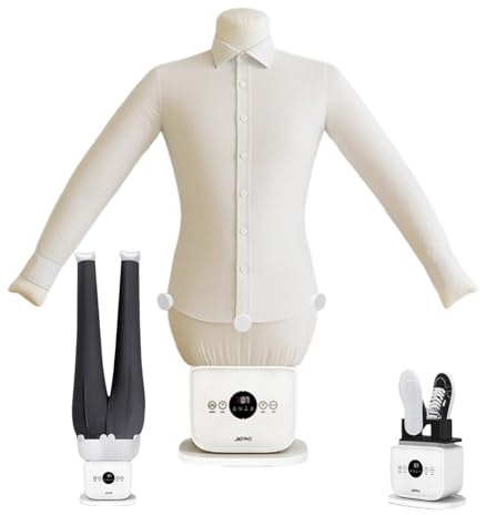 Hands-Free Ironing Machine, Automatic Steam Iron with Built-In Aromatherapy Tank, Quick Ironed Dry, Gentle on Fabrics, Perfect for Shirts, Pants & T-Shirts(Standard)