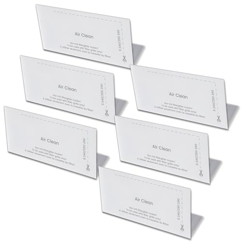 Pymin Lot de 6 filtres de protection moteur pour Miele TU Guard L1 / Guard S1 / CO Guard M1