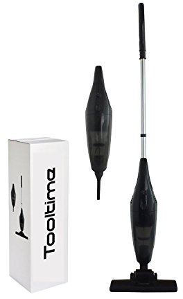 Tooltime® 600W Black 2-in-1 Upright and Hand Held Vacuum Cleaner with HEPA Filter
