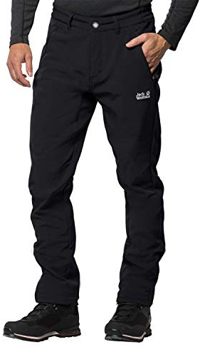 Jack Wolfskin herrar ZENON SOFTSHELL PANTS MEN Zenon solskyddsskal män