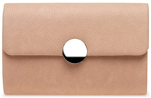 Caspar TA534 Damen Clutch Tasche Abendtasche, Farbe:rosa, Größe:One Size