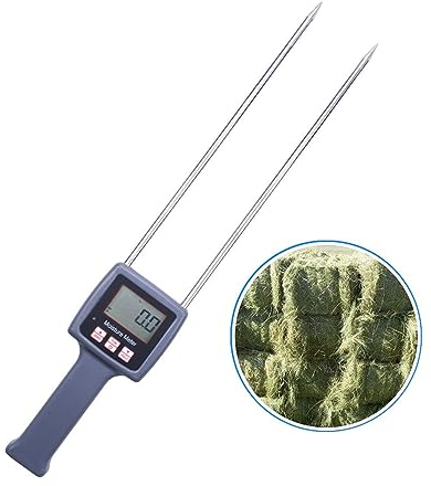 Tragbares Feuchtemessgerät Tragbares TK100H Heu-Feuchtigkeitsmessgerät for Getreide, Stroh, Kleie, Futter, Gras, Leymus Chinensis, Bambusgras, Prüfung von Fasern Hohe Präzision und schnelle Reaktion