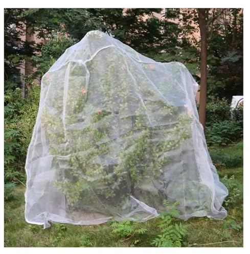 Red de nailon para pájaros, 2,5 m x 2,5 m, barrera antipájaros para árboles frutales y cultivos, red eficaz de control de aves para jardinería y protección de plantas