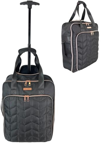 Bordlite EasyJet Underseat Cabin Bag 45x36x20cm – Lightweight Wheeled Holdall with Trolley Handle – Fits EasyJet Free Cabin Bag Allowance