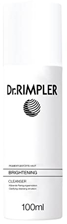 Dr. RIMPLER BRIGHTENING Cleanser 200 ml - Reinigungsmilch mit Fruchtsäuren - entfernt Make-Up und Schmutzpartikel - Gesichtsreinigung für jeden Hauttyp, insbesondere pigmentgestörte und unreine Haut