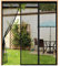 Fliegengitter Doppel Tür Magnet140(46/48/46) x210cm, Fliegenvorhang Magnet Balkontür, Fliegengitter Terrassentür Ohne Bohren, Moskitonetz Tür, Fliegenschutz Türen, Insektenschutz Doppeltür, Schwarz