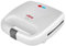 Ufesa SW7855 - Sandwichtoaster, 750 W, für 2 Sandwiches, antihaftbeschichtete Grillplatten, Betriebs- und Temperaturanzeige, Sicherheitsverschluss für Platten