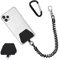 Doormoon Phone Lanyard Tether with Patch, Universal Stretchy Straps and Phone Case Anchor for Anti-drop Outdoor Skiing Hiking Cycling Climbing Compatible for iPhone Samsung Pixel Most Smartphones