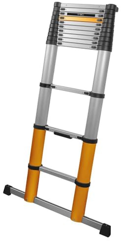 Batavia 7063088 Aluminium Teleskopleiter Arbeitshöhe (max.): 4.6 m 3-farbig 15.3 kg