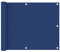 vidaXL Balkon Sichtschutz Bespannung Terrasse Windschutz Sonnenschutz Balkonbespannung Balkonverkleidung Blau 75x400cm Oxford-Gewebe