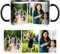 Mug Café Personnalisable Avec Photo Tasse En Céramique Personnalisable Tasse Personnalisée Avec Collage De 3 Photos/Logo Cadeau Original Personnalisé Pour La Famille, L'anniversaire, Les Noces