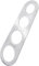 Ainkou 4-Hole Stainless Steel Spaghetti Measure Tool Sturdy Pasta Measuring Gadget Kitchen Cooking Measurer Tool for Noodle Portion Control Stocking Stuffer