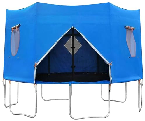 Trampoline Tent Cover - 8ft 10ft 12ft Sun Protection Round Trampolines Shade Top Cover, Anti-tear Trampolines Canopy For Birthday Parties, Camping, Picnics, Oxford Cloth