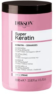 Revitalisierende Maske mit Keratin (pflanzlich) und Ceramiden, 1000 ml Dikson