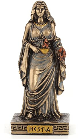 Veronese Design Greek Gods Miniature Figurine (Hestia, Bronze)
