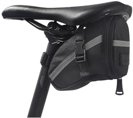 UQMIQURA Fahrrad Satteltasche, wasserdichte Rahmentasche Fahrradtasche Oberrohrtasche Mountainbike Bag Oberrohrtasche Aero Wedge Pack, Fahrradsitz Tasche für Mountainbikes, Fahrräder, und Rennräder