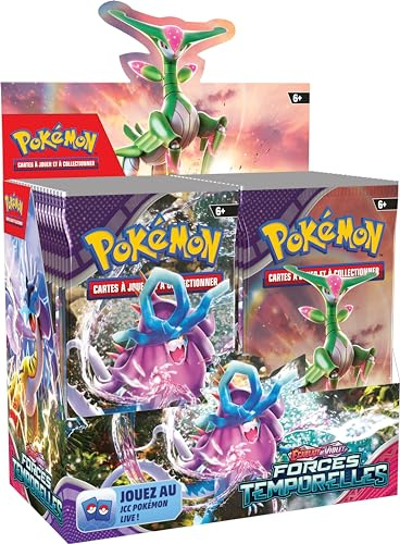 Pokémon TCG: Scharlachrote und Violette Booster-Display – Temporelle Kräfte (36 Booster)