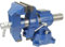 Schraubstock Spannweite Rotation Profi Drehbar Amboss Drehteller Werkbankschraubstock Werkbank Hochwertige Stahlbacken Multifunktionaler Tischschraubstock FüR Mechaniker Und Ingenieure Blau 360° 125Mm