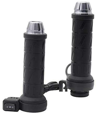 12 V 22 mm Motorrad-Heizgriffe, elektrisch, heißbeheizter Lenker, Anti-Rutsch-Griffe, Motorradzubehör, Heizgriffe