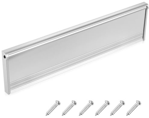 Solapa interna de buzón de 11.5 pulgadas y burlete (11.5 pulgadas) – Cubierta interior de buzón, placa de carta para puertas de madera o uPVC
