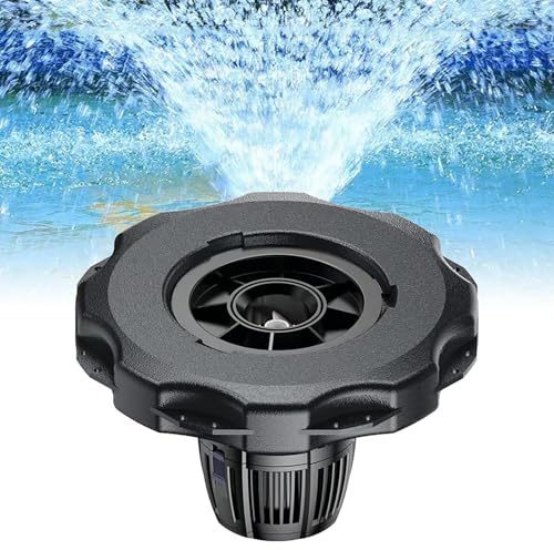 Bomba de Aireador de Estanque Flotante, Fuente Flotante para Estanque, Bomba de Agua de Alto Caudal 20000-40000L/h, Chorros de Rociado 360°, Cable de Alimentación de 10m, Sistema de Oxigena COP-20000