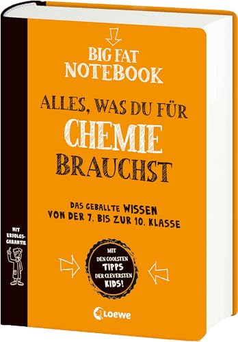 Big Fat Notebook - Alles, was du für Chemie brauchst: Das geballte Wissen von der 7. bis zur 10. Klasse - Nachschlagewerk und Übungsbuch