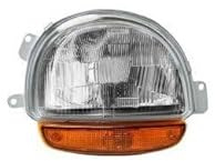 Repiauto Phare avant gauche H4 manuel compatible avec Renault Twingo 1 phase 1 1993-1998