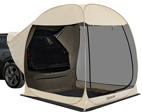 EighteenTek Uni – Erwachsene 9003-VC SUV-Zelt, Beige, 7’x7’x7.2’H