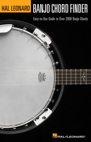 Banjo chord finder (6 inch. x 9 inch. edition): Easy-To-Use Guide to Over 2,800 Banjo Chords
