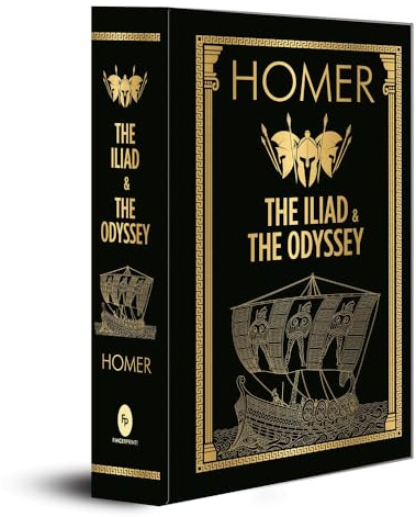 HOMER: The Iliad & the Odyssey (Deluxe Hardbound Edition)