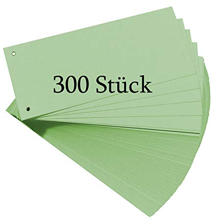 Herlitz 10843506 Trennstreifen, 100-er Packung (3er Pack)