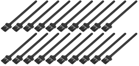 Agatige 20 Pcs Electric Shaver Cleaning Brushes, Razors Brush Set, Trimmer Cleaner Brush with Long Handle for Computer Keyboard Shaver Appliance and More