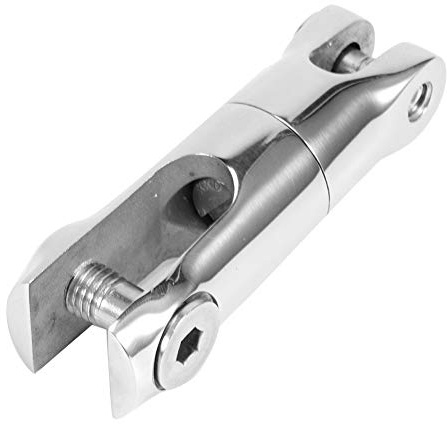 Ankarsvivel 10 mm, ankarsvivel, ankarsvirvel rostfritt stål, ankarkätting ankarkätting svivelled båtliv segling ankare svivelkoppling rostfritt stål fartygshantverk båttillbehör för 682098 mm kedja