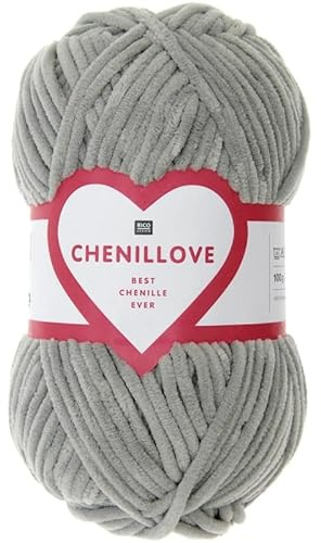 Rico Design Creative Twist Chenille - 100 g - 13 - Grau
