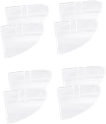 Yardenfun 4paare Brillen-seitenschutz Aus Tpu-material Flexibler Brillenschutz Seitlicher Schutz Für Brillen Leicht Und Angenehm Zu Tragen Einfach Anzubringen Entfernen