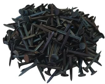 Semences Tapissier Évidées en Acier - 25mm 32/11 (7,6 mm Ø) - 250g - Petit Clou idéal pour Pose de Toile, Sanglage, Guindage des Ressorts - Haute Qualité & Fabriqué en France