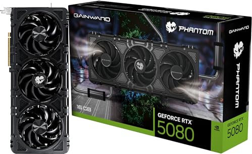 GAINWARD GeForce RTX5080 Phantom Carte graphique HDMI NE75080019T2-GB2030P VD8970 16 Go GDDR7 256 bits 3-DP